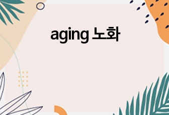 aging 노화