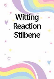 Witting Reaction Stilbene