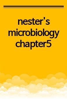 nester's microbiology chapter5