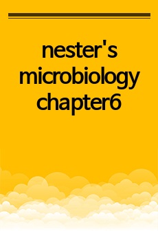 nester's microbiology chapter6