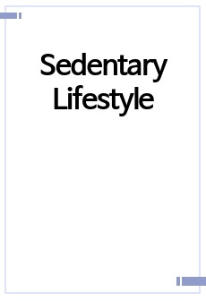 Sedentary Lifestyle