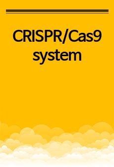 CRISPR/Cas9 system